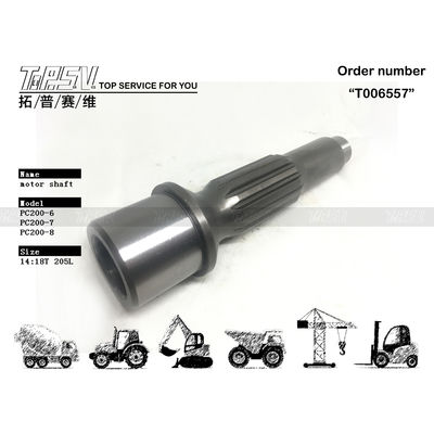 708-8F-32110 Compatible con PC200-6 Excavadora de conducción final del eje del motor Ideal para máquinas de excavadora y varias marcas