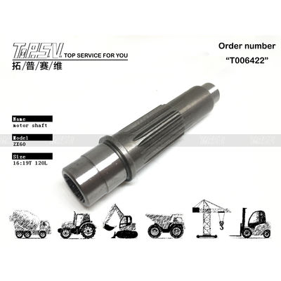 0629801 ZX55 Excavadora Viaje Motor Eje Bomba hidráulica Rendimiento final para el sistema de transmisión