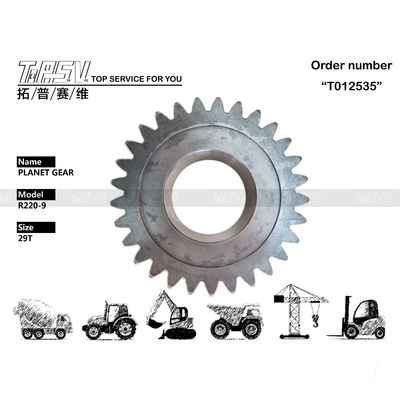 39Q6-42200 Reducción planetaria estable R220-9 Excavadora Viaje 2 Etapas Partes de engranaje planetario Durable y suave para excavadoras de trabajo pesado