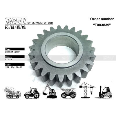 SA7118-30420 Fundación de ingeniería vial y construcción EC210B Excavadora oscilación 1 etapa reductor planetario piezas de engranaje con técnica de forja