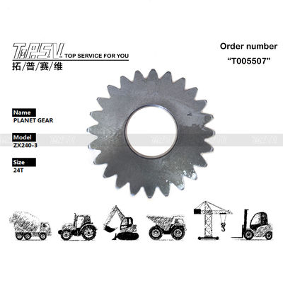 3094506 Función del tren motriz ZX240-3 Excavadora Viaje de 1 etapa Equipo planetario para la instalación de malla de engranajes en talleres de reparación de máquinas