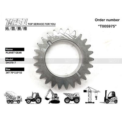 403-00065 Reducción planetaria DH370-7 Excavadora Viaje 2 Etapas Caja de engranajes planetarios para máquinas Talleres de reparación Beneficio