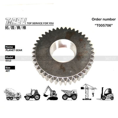 114-1523 Bajo mantenimiento E312 Excavadora Viaje 1 Etapa Equipo planetario con tratamiento térmico y bajo nivel de ruido