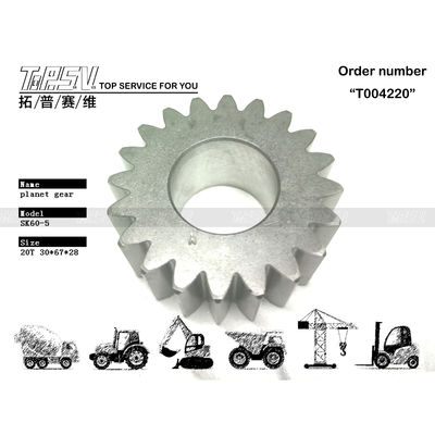 Motor hidráulico SK60-5 Excavadora Balanceador de 2 etapas Equipo planetario para máquinas Talleres de reparación de acero