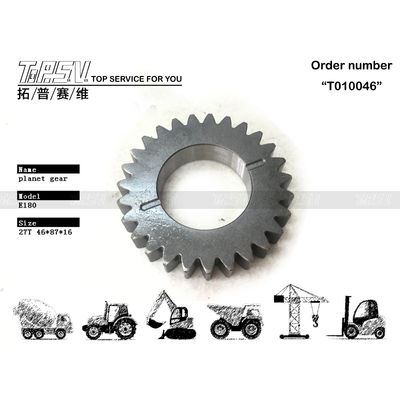 Maquinaria pesada E180 Excavadora Viaje 1 Etapa Equipo planetario con bajo mantenimiento y accionamiento del motor hidráulico