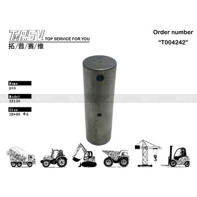 4408102 Pasador de engranaje de dos etapas de giro de excavadora ZX120 con tratamiento térmico