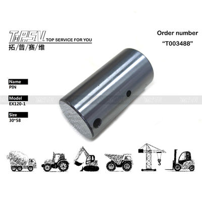 4186262 Pasador de engranaje oscilante para excavadora EX120-1 negro para sistema de transmisión