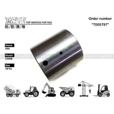 Pasador de engranaje de 2 etapas de desplazamiento para excavadora E300B 094-6405  Fácil de instalar