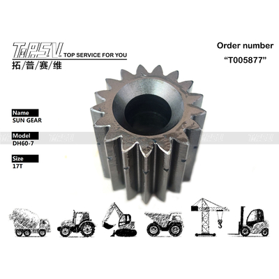 Excavadora resistente DH60-7 Viaje de 2 etapas Equipo solar Fácil de instalar