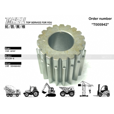 PC120-6 Excavadora de viajes de 2 etapas Motor de transmisión de engranajes solares en la construcción pesada