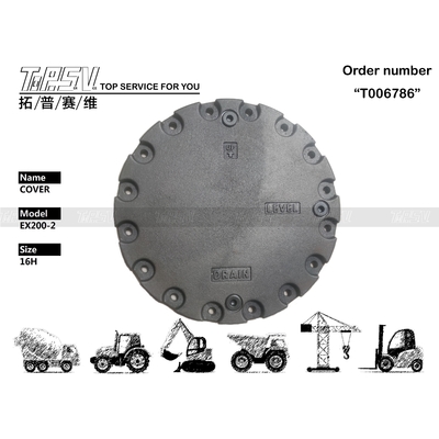 2028763 Personalizable EX200-2 Excavadora cubierta de viaje maquinaria de malla resistencia al desgaste