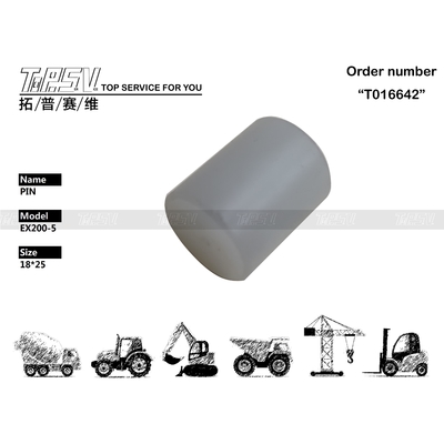 4285323 Conducción hidráulica EX200-5 Excavadora cubierta de viaje pin Repuestos de piezas electrónicas