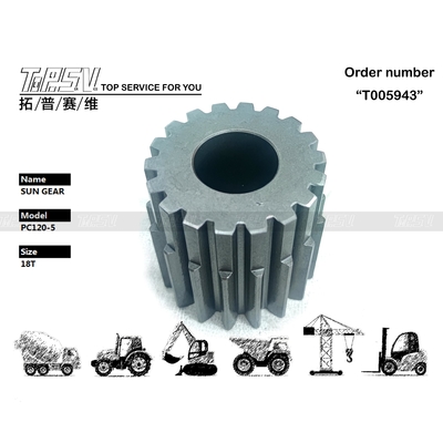 203-27-53310 Motor de engranaje solar de 2 etapas de desplazamiento PC120-5 con sistema de transmisión de excavadora