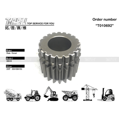 Motor de engranaje solar EX60-1 de excavadora para aceite de engranajes 3039391, 2 etapas