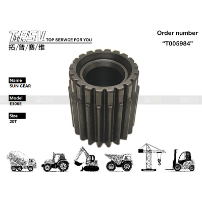 E306E Motor de accionamiento del engranaje solar de dos etapas de desplazamiento de la excavadora, alta precisión