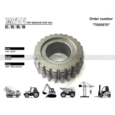 169-5589 Aceite de engranaje para excavadora E325C Viajes de excavadora 2 etapas Parts de motor de engranaje de sol Compatible y mantenimiento duradero