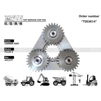 Excavadora PC120-6 de servicio pesado para minería de energía, giro de 1 etapa, conjunto de soporte. Ver imagen para un rendimiento óptimo