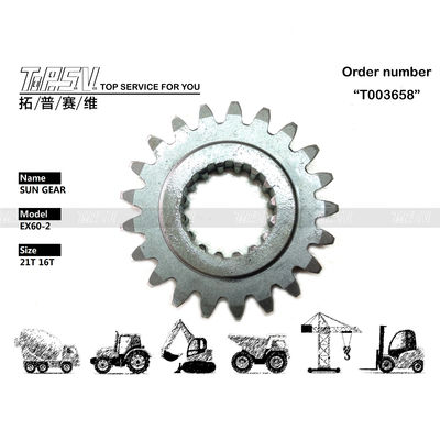 3051680 Compatibilidad Compatible con varios EX60-2 Excavadora Balanceador de 1 Etapa Modelos de engranaje solar Excavadora de acero Partes del motor de viaje