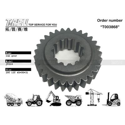 Embalaje de transporte Bolsa de distribución JY210 Excavadora Swing 1 Etapa Motor de engranaje solar para varios modelos de excavadoras