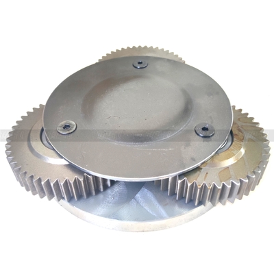 Conjunto de transporte de excavadora E307C de acero de alta resistencia, 1 etapa, en color negro para operaciones de construcción pesada