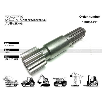 Machinery Repair Shops ZE85E Excavator Travel 1 Stage Sun Gear of Various Sizes with High Durability