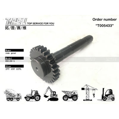 2025958 Depende del tamaño EX120-1 Excavadora de desplazamiento 1 etapa Engranaje solar Piezas en negro para alta durabilidad
