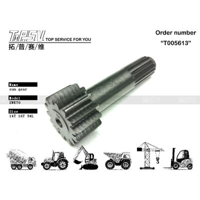 Piezas esenciales del motor del engranaje solar de 1 etapa de desplazamiento de la excavadora Steel SWE70 para sus necesidades de construcción