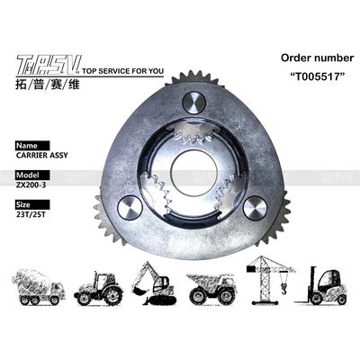 Mejorar la productividad de la construcción con ZX200-3 Excavadora Viaje 1 Etapa Portador ASSY Dispositivo Motor Hidráulico