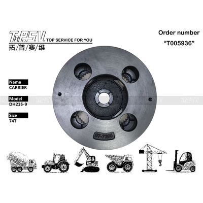 NA00325 DX220 Excavadora Viaje 2 Etapas Transportador para el transporte Embalaje Bolsa de distribución dentro de la tecnología avanzada de los talleres de reparación de máquinas