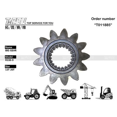 Piezas de repuesto de engranaje grande oscilante de excavadora R330-9 tratadas térmicamente de origen, piezas electrónicas para sus necesidades