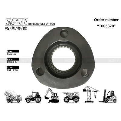 2034835 Negro EX200-5 Excavadora Viaje 1 Etapa transportador planetario Compatible con las marcas y modelos de las excavadoras Durable Heavy Duty Construction Equipment Component