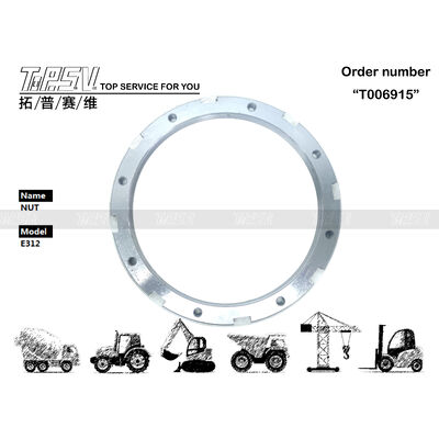 1R-5839 Origen E312 Excavadora de viaje Motor de tuercas Piezas de repuesto Electrónica de piezas Cobertura completa, incluyendo sensores controladores y piezas mecánicas