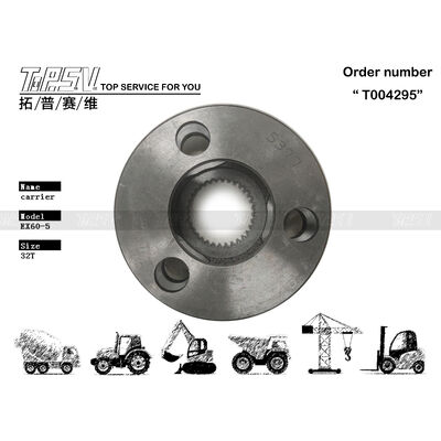 4397239 Negro EX60-5 Excavadora oscilación de 2 etapas transportador planetario Componente duradero ideal para la reparación y el mantenimiento de la excavadora transporte Embalaje Bolsa de reparto
