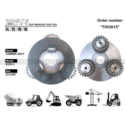 R215-7 Excavadora oscilación 1 etapa transportador ASSY piezas de repuesto de excavadora