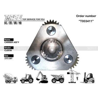 CLG936 Excavadora swing 1 etapa transportador ASSY piezas de repuesto para el movimiento de oscilación excavadora