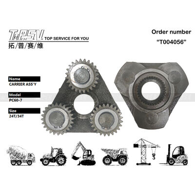 Piezas del conjunto del portador de 2 etapas del giro del excavador PC60-7 para piezas de repuesto del excavador del accionamiento del giro
