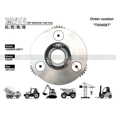 E320C Excavadora Oscilación 2 Etapas Portador ASSY Partes para el accionamiento de oscilación Excavadora piezas de repuesto