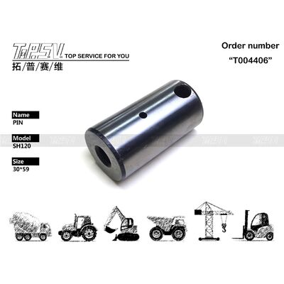 SH120A1 Swing de excavadora de 2 etapas Pin de engranaje fácil de transporte