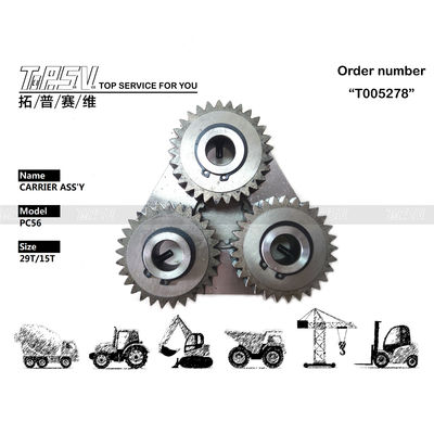 FUGHC50-2-8391 PC40-8 Transporte de engranajes planetarios negro con reductor planetario 29T