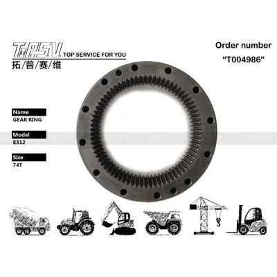 Good price E312 Excavadora de larga duración de oscilación de engranaje interior anillo resistencia al desgarro 7I-7676 en línea