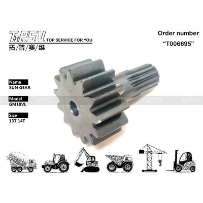 Good price GM18VL Excavadora Sistema de transmisión Excavadora Viaje Equipo de sol para máquinas Talleres de reparación en negro en línea