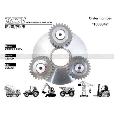 Dependiendo del tipo de embalaje Tamaño de embalaje de trabajo pesado XE150D SY135C Excavadora oscilación de 1 etapa transportador ASSYpara proyectos de construcción de trabajo pesado