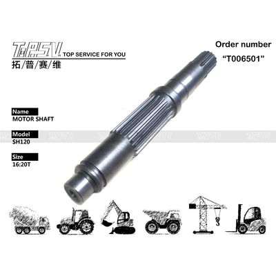 PC120-6 GM18VL Excavadora de viaje del eje del motor Negro TZ269B2002-00 16:20T