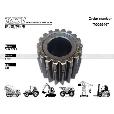 Motor hidráulico de accionamiento SY75 para excavadora, engranaje solar de desplazamiento de 2 etapas para transmisión duradera de servicio pesado