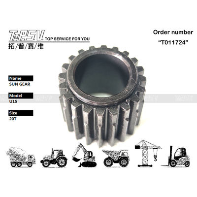 Good price KX15 Excavadora Viaje 2 Etapas Parts de engranaje solar Motor hidráulico en línea
