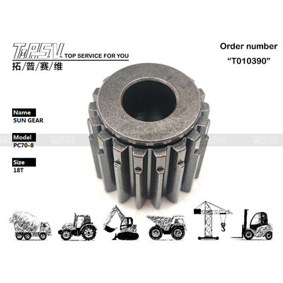 Good price TZ110D1006-00 Depende del tamaño PC70-8 Excavadora Viaje 2 Etapas El engranaje solar con mantenimiento de aceite de engranaje y motor hidráulico en línea