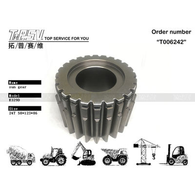 Good price Reductor planetario 169-5590 Acero E325C Excavadora Traslación 3 Etapas Engranaje Solar para Sistema de Transmisión de Excavadora en línea