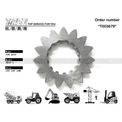 Good price Engranaje solar de 1 etapa para giro de excavadora de alta precisión para el sistema de transmisión de excavadoras con alta demanda en línea
