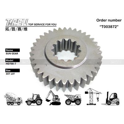 Good price Engranaje solar de 1 etapa para giro de excavadora HD700-7 de acero, motor hidráulico de accionamiento compatible con múltiples modelos de excavadoras en línea