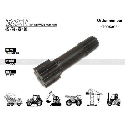 Tamaño confiable para sus necesidades SY55-9 Excavadora Viaje 1 Etapa Motor de engranaje solar